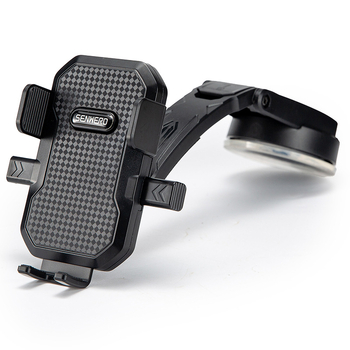 Suport pentru telefon auto cu ventuză, montaj pe bord, rotire la 360°, compatibil universal, 5W putere