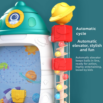 Cojump stolná interaktívna hračka pre deti vo veku 4–6 rokov: trénovanie koordinácie ruky a oka, simulované volán, otáčajúci sa rebrík, mäkké LED svetlá, dynamická hudba