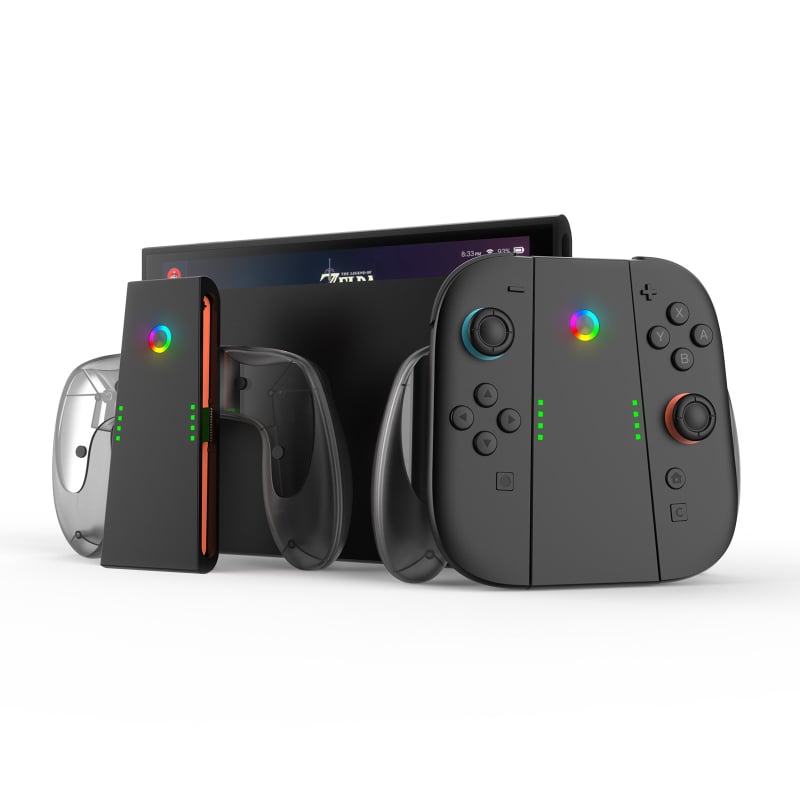 JYS-NS2287 Mâner Joy-Con reîncărcabil pentru Nintendo Switch 2 – stânga și dreapta, multifuncțional, ABS