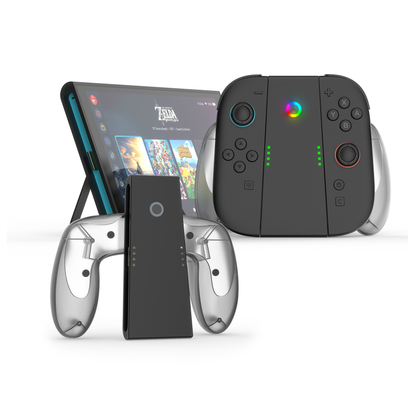 JYS-NS2287 Mâner Joy-Con reîncărcabil pentru Nintendo Switch 2 – stânga și dreapta, multifuncțional, ABS