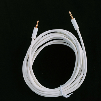 Audio kábel pre digitálne zariadenia, meďový jadro, pozlátené konektory, model F-CABLE05G4D-3M, prenos zvuku, obojstranné 11 mm konektory