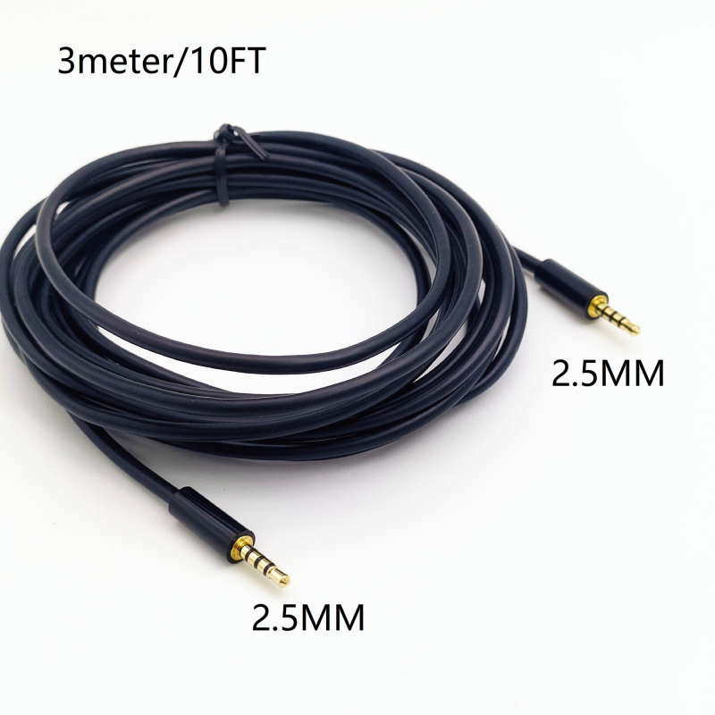 Audio kábel pre digitálne zariadenia, meďový jadro, pozlátené konektory, model F-CABLE05G4D-3M, prenos zvuku, obojstranné 11 mm konektory