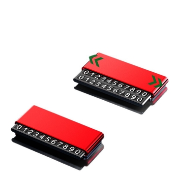 Skrytá dvojitá tabuľka pre auto – kovová konštrukcia, prispôsobiteľné, tlač loga možná; Model: dvojitá tabuľka čísiel; Typ: Skrytá