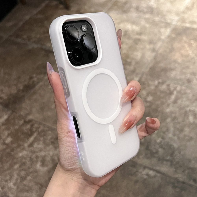 Divējāda želejas magnētiskā telefona vāciņš ar turētāju, TPU, izgriezumi, pretkritien, pielāgojama Apple ierīcēm