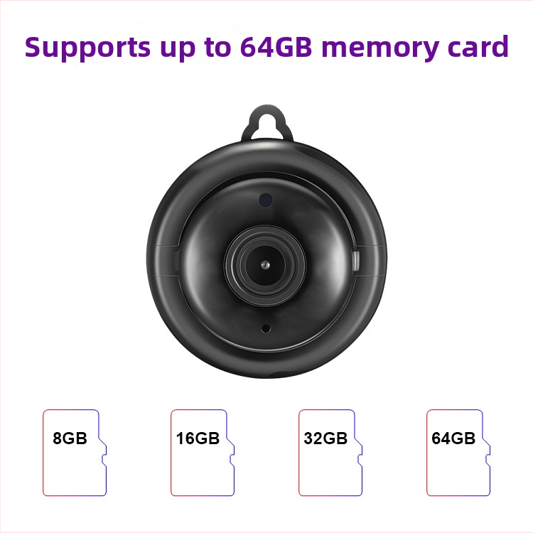 Viedā mājas drošības kamera ar WiFi, HD izšķirtspēju, infrasarkano nakts redzi, iekšējai un ārējai lietošanai