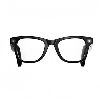 Ochelari inteligenți AI cu cameră de 20 MP, 32 GB memorie, baterie 390 mAh, greutate 42 g, rază wireless 5–10 m