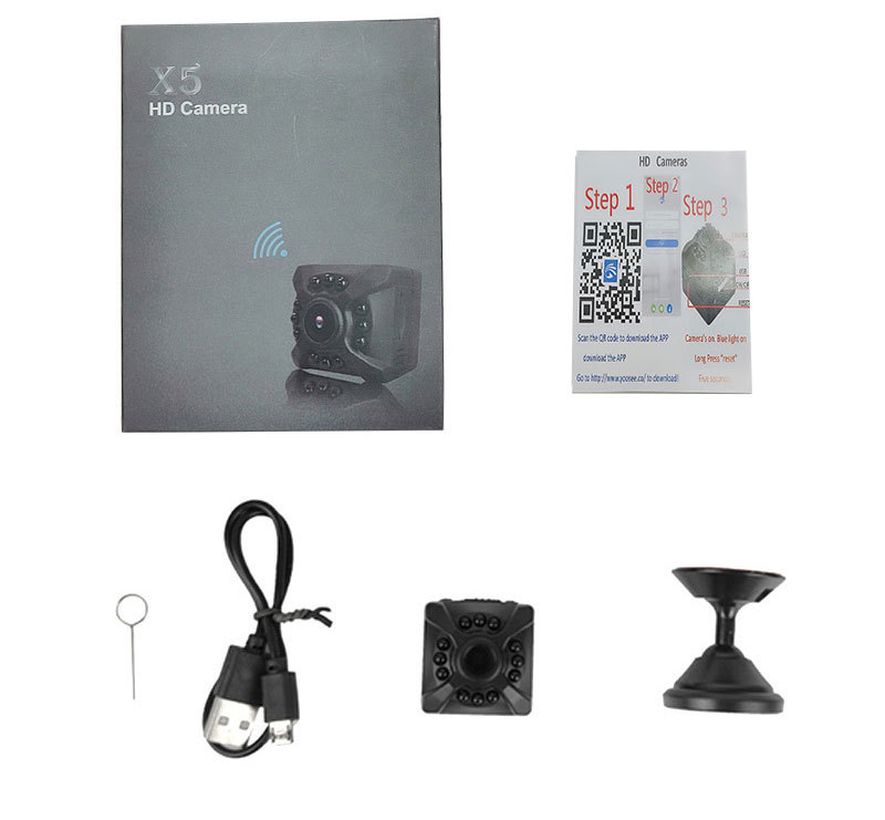 X6 Kamera – 1080P, Ukladanie na TF kartu, Nahrávanie videa a fotografovanie