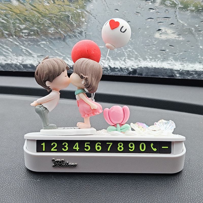 Dočasná tabuľka na parkovanie pre auto - Plast, Model 1-7, Kód produktu 777, Tlač loga: Can