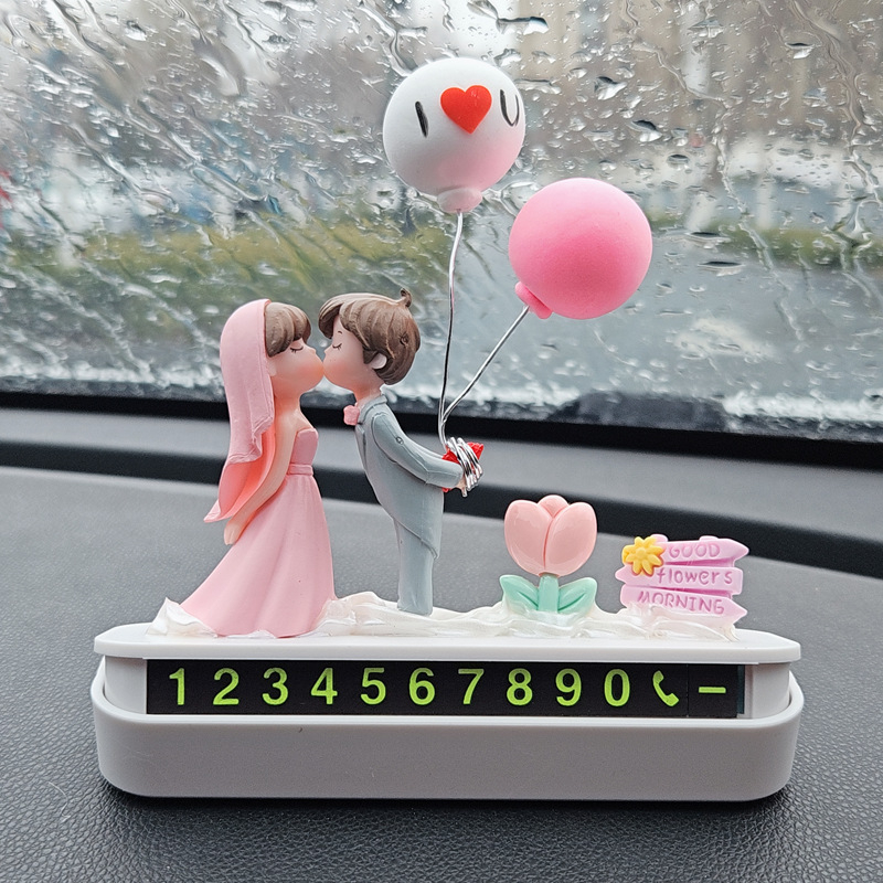 Dočasná tabuľka na parkovanie pre auto - Plast, Model 1-7, Kód produktu 777, Tlač loga: Can