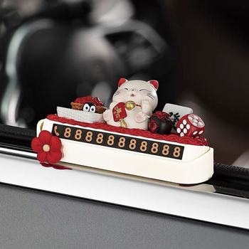 Tabuľka pre dočasné parkovanie s telefónnym číslom pre auto – plastová, tlač loga možná, kód produktu 58z9717h509274