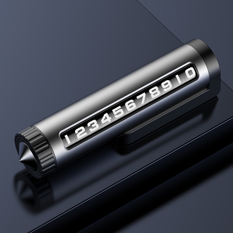 Metalni znak za parkiranje, marka YJ, model YJ051, skriveni tip, tiskano logo