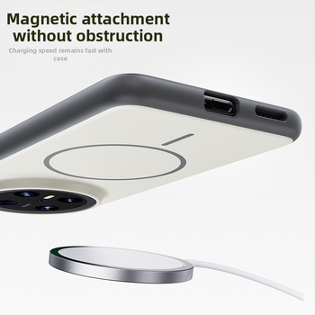 Ochranný kryt Huawei Mate80, séria Bez hraníc, matný PC+TPU, minimalistický magnetický kryt
