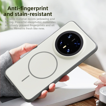 Ochranný kryt Huawei Mate80, séria Bez hraníc, matný PC+TPU, minimalistický magnetický kryt