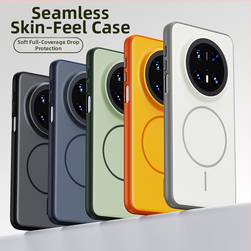 Ochranný kryt Huawei Mate80, séria Bez hraníc, matný PC+TPU, minimalistický magnetický kryt