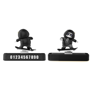 Autó műszerfal dekoratív elem mágneses vonzású, PVC puha gumi, testreszabható, licencelt magáncímke, eredet Guangzhou, márka Zouwu