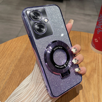 Husă OPPO A2 din silicon — transparentă, protecție anti-cădere, finisaj electroplacat, personalizabilă