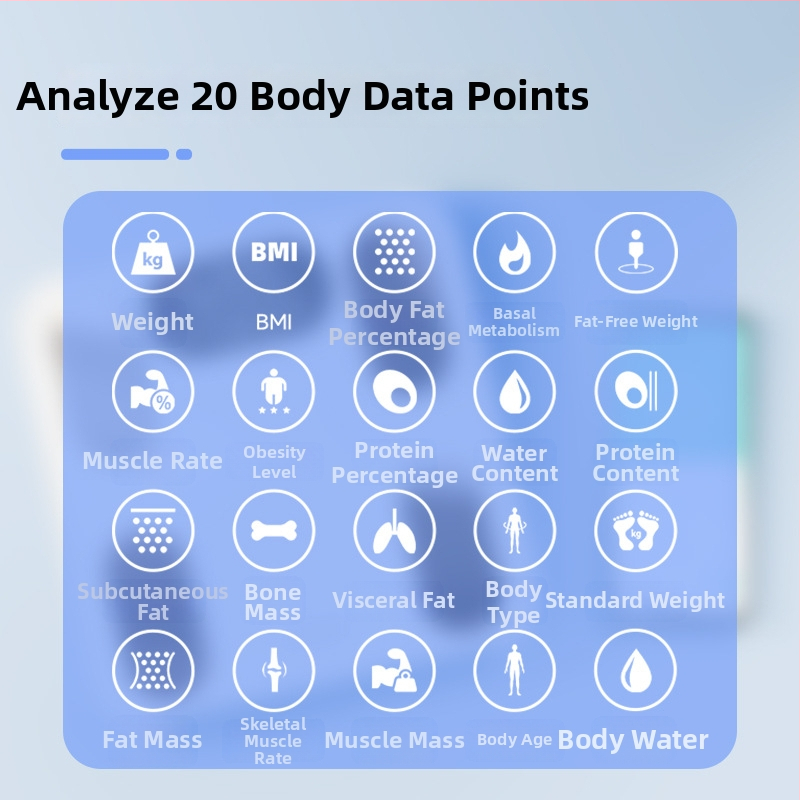 Nutikas kehakaalu ja keharasva skaal Worley FG2313WB, 5–180 kg, kõrge täpsusega G-tüüpi sensor, karastatud klaas, juhtmevaba ulatus 5–10 m