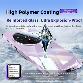 Aizsargājošais korpuss Vivo viedtālruņiem — stikls, elektroplatēts pārklājums, aizsardzība pret kritieniem, vienkāršs un elegantais stils