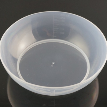 Кухненска електронна везна Yuedi с прозрачен ABS контейнер, градуиран и голяма купа- тава