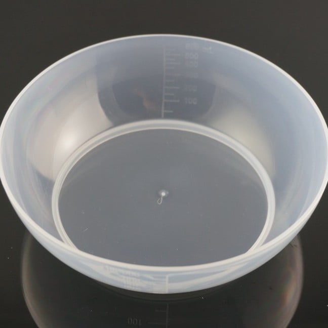 Кухненска електронна везна Yuedi с прозрачен ABS контейнер, градуиран и голяма купа- тава