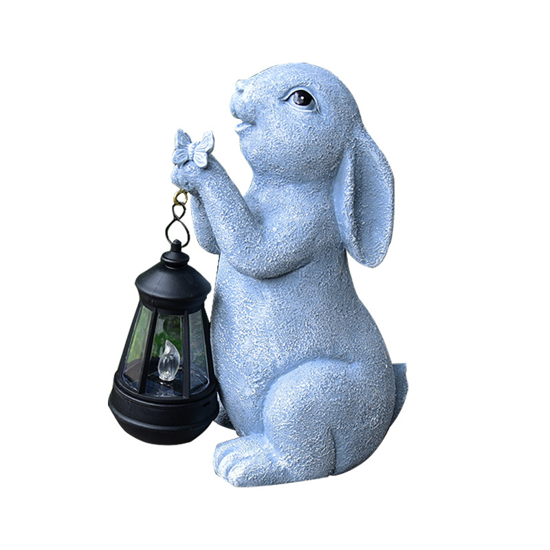 Vanjska ukrasna statua životinje od smole – crtani stil, kartonsko pakiranje