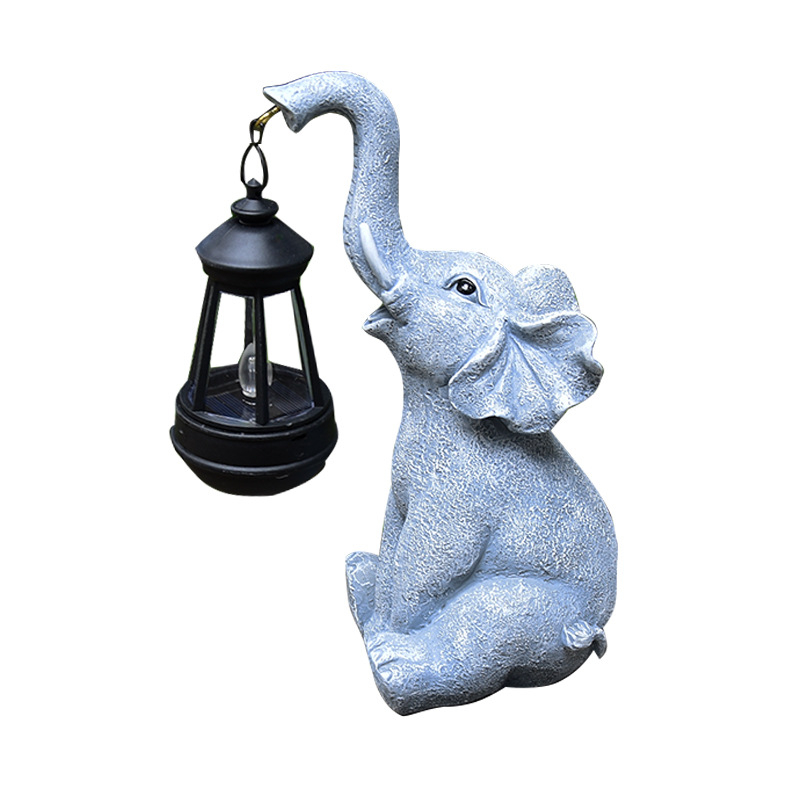 Vanjska ukrasna statua životinje od smole – crtani stil, kartonsko pakiranje