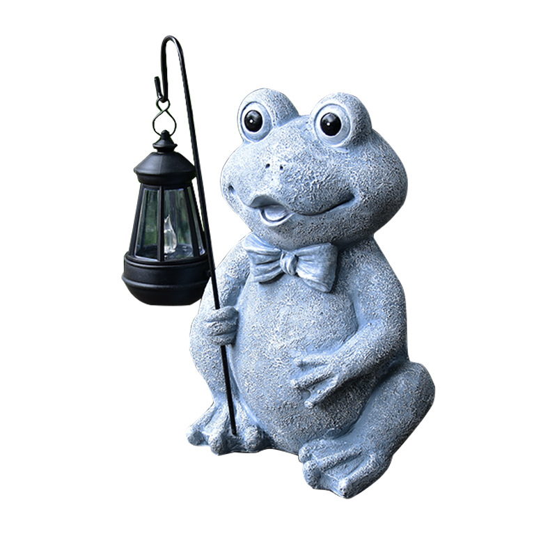 Vanjska ukrasna statua životinje od smole – crtani stil, kartonsko pakiranje