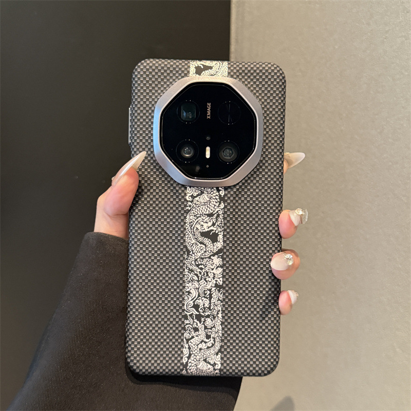 Husă pentru telefon Huawei – carcasă rigidă, material PC, presare la cald, protecție anti-cadere, compatibilă cu dispozitive Huawei