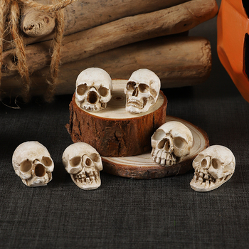 Halloween lubanja ukras, živična mini krajina dekoracija, Elegance