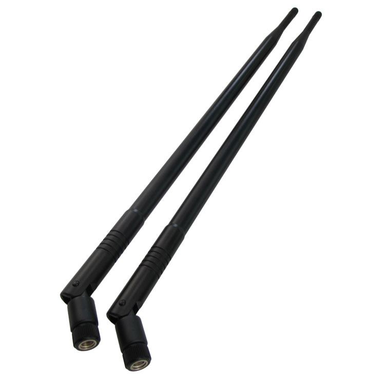 Antenă WiFi 2.4 GHz, 9 dBi, conector SMA, omnidirecțională, câștig ridicat