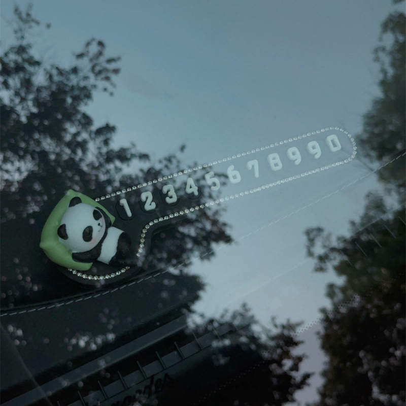 Skriveni držač telefona u automobilu za privremeno parkiranje, PVC s mekanim ljepilom, marka Other, model Other