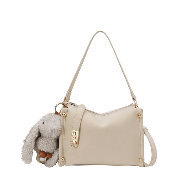 Geantă crossbody, formă pătrată, PU material, fermoar, iarnă 2025