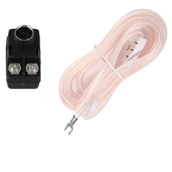 Xinda Ark FM anténa, T-tvarný dipól, digitálny HD FM prijímač pre domáce stereo, celé pásmo