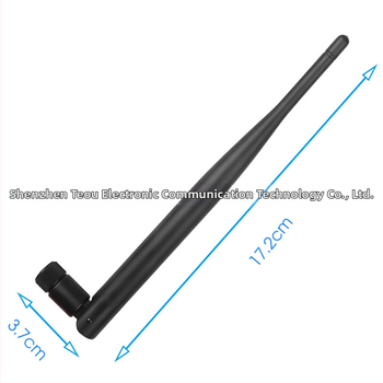 2.4/5/5.8 GHz dvojpásmová Glue Stick anténa, zisk 6 dBi, výstupná impedancia 75 Ω, SWR ≤ 1.5