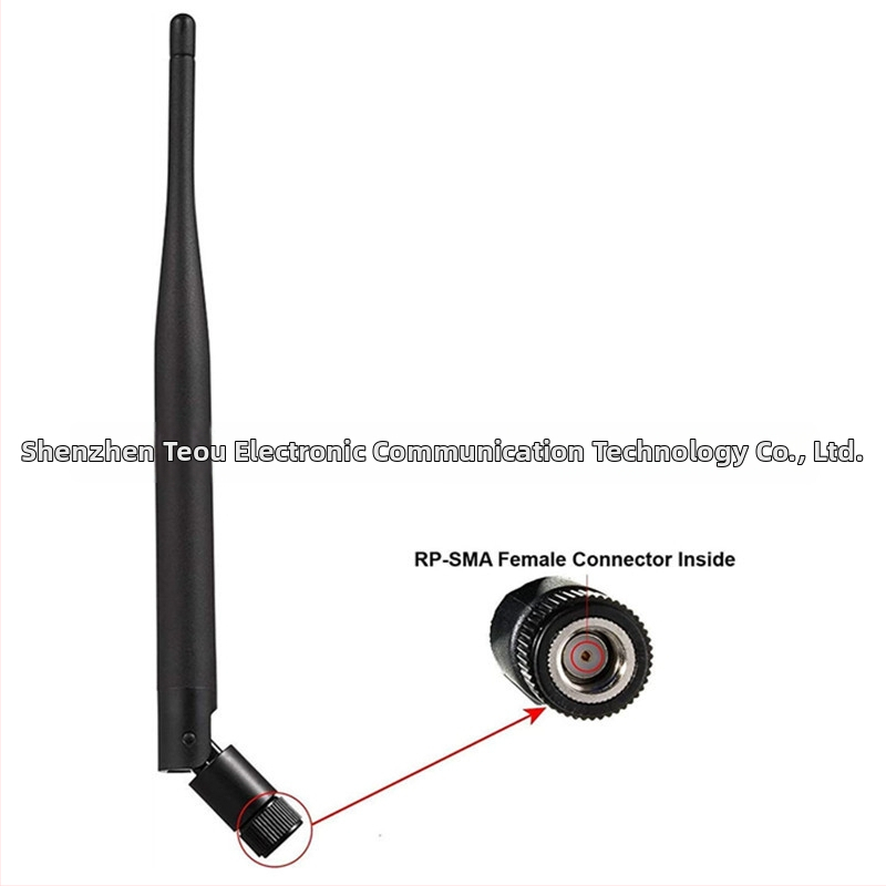 2.4/5/5.8 GHz dvojpásmová Glue Stick anténa, zisk 6 dBi, výstupná impedancia 75 Ω, SWR ≤ 1.5