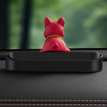 Tablă temporară de parcare cu număr de telefon pentru mașini – Plastic Yingyifei, Card de mutare a mașinii, Decor auto cu bulldog francez (Tb-901048465802)
