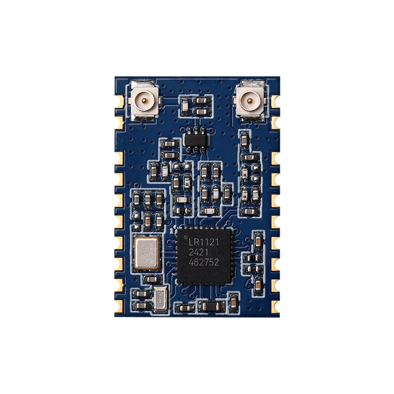 LoRa трансивър модул LR1121, двубандов 433MHz/2,4GHz, LoRaWAN IoT, размери 23×15,8 мм