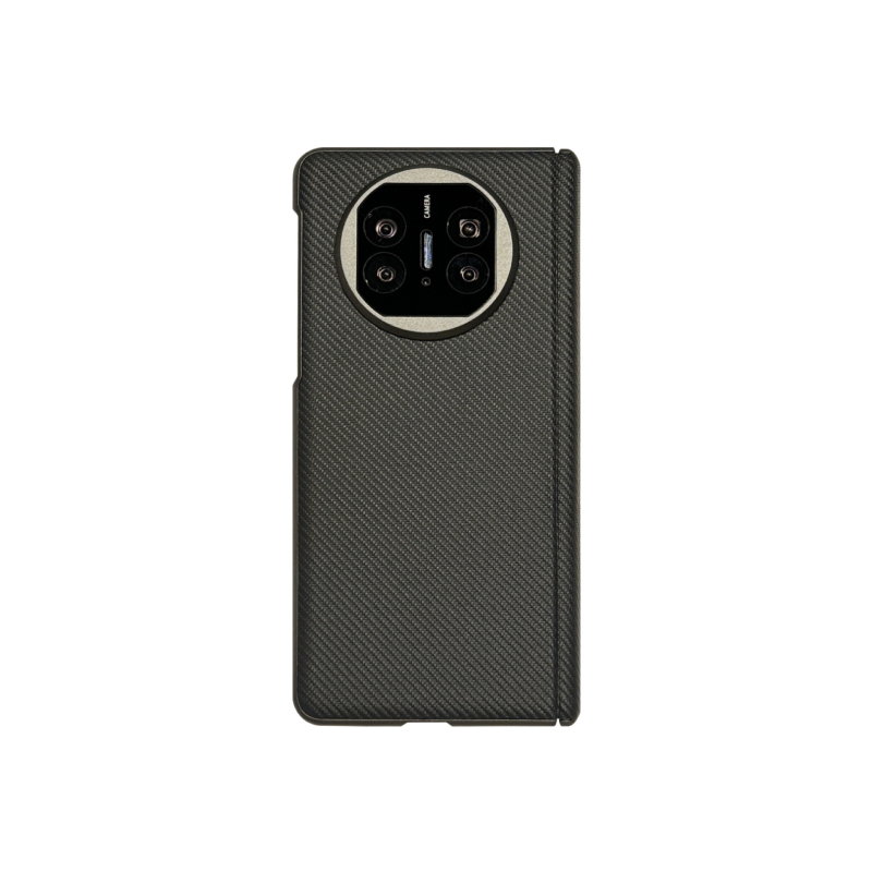 Huawei MateX5 telefontok – szénszálas anyag, gravírozott kivitel, ütésálló védelem, középponti tengelyes mágneses rögzítés