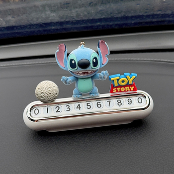 Stitch autostāvvietas numura plāksne — auto tālruņa dekora ornaments, universālais modelis; Materiāls: Cits; Nav pielāgošanas; Galvenā tirdzniecības joma: Cits; Tips: Vispārīgs