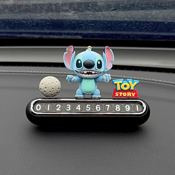 Stitch autostāvvietas numura plāksne — auto tālruņa dekora ornaments, universālais modelis; Materiāls: Cits; Nav pielāgošanas; Galvenā tirdzniecības joma: Cits; Tips: Vispārīgs