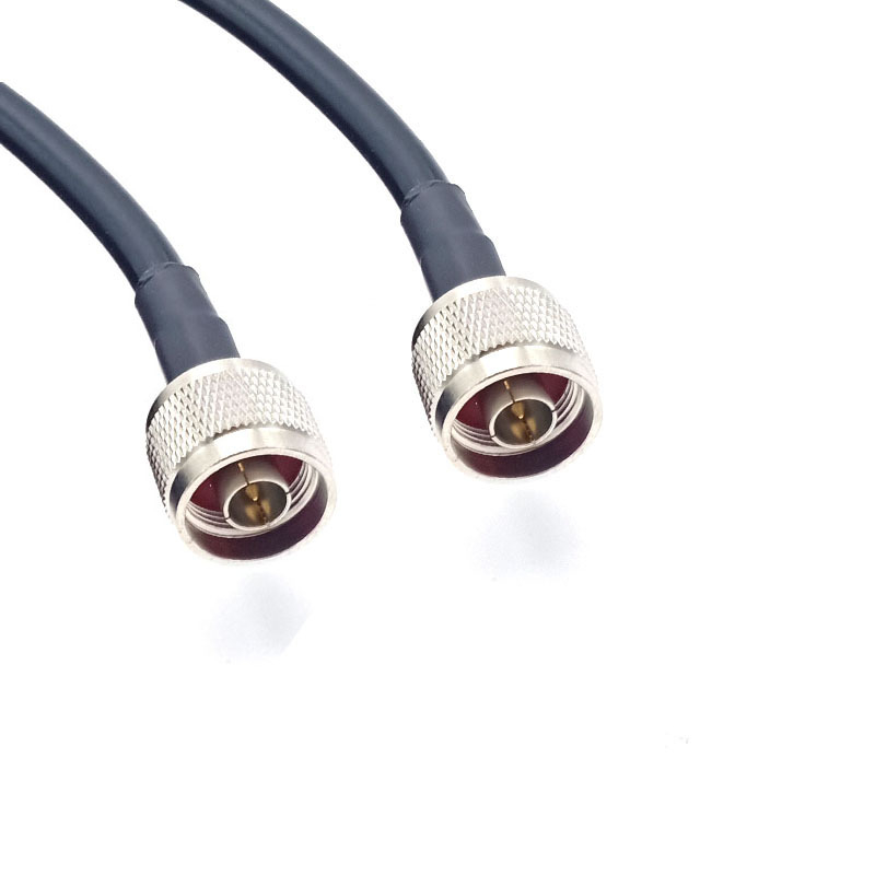 Adaptor extensie antenă coaxială RF, tip N mascul la tip N mascul, 50 Ω, integral din cupru