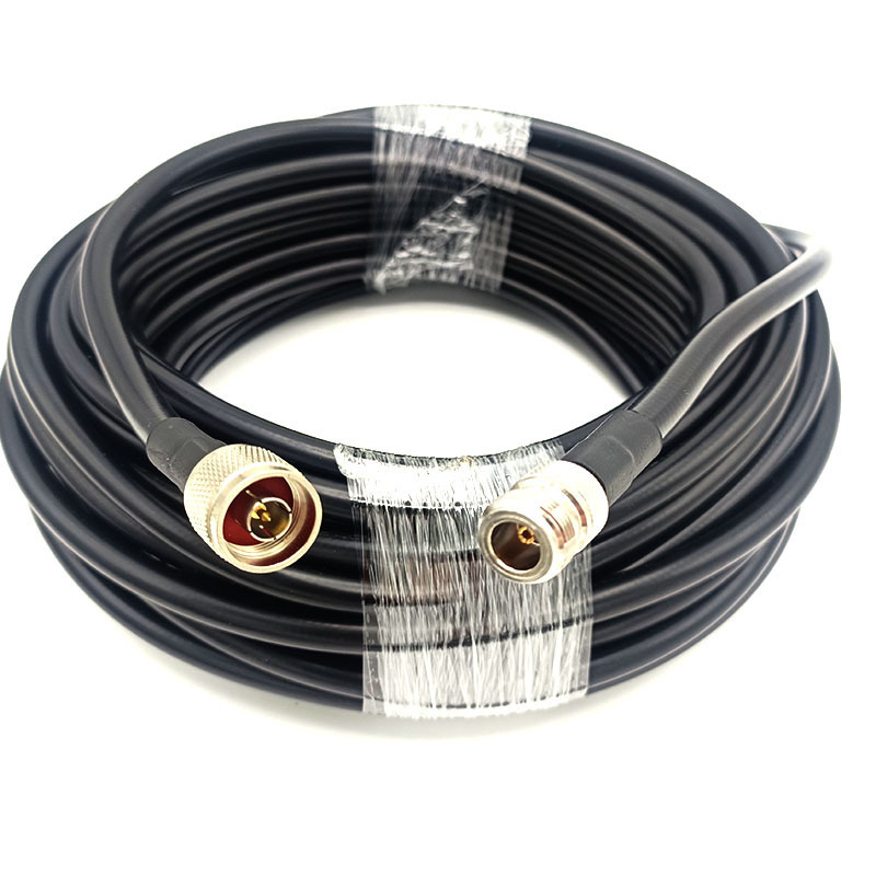 Adaptor extensie antenă coaxială RF, tip N mascul la tip N mascul, 50 Ω, integral din cupru