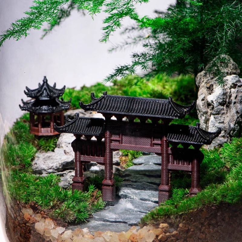 Stikla sūnas mikro ainavu ekoloģiskā pudele – galda biroja pundurkociņš (Materiāls: stikls, Amatniecība: Cits, Importēts: Nē, Dāvana: Nē, IP autorizācija: Nē)