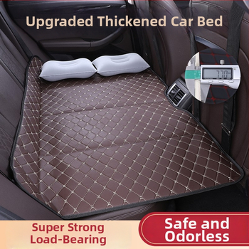 Auto aizmugurējā guļvietas pamatīte — saliekama, mākslīgā āda, modelis X0622111546, svars 3 kg, maksimālais slodze 60 kg