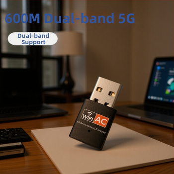 USB WiFi adaptér pre set-top box, dvojpásmový, 2,4/5,8 GHz, 600 Mbps, RTL8811CU