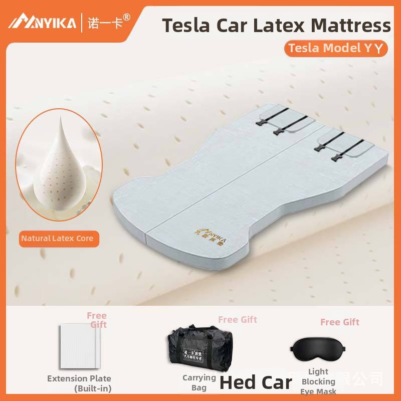 Automašīnas matrača Tesla Model Y/3 – bez pūšanas, 9 kg, maksimālā slodze 200 kg, Noika