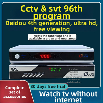 Televízny set-top box s Wi-Fi, 128 MB RAM, 480p, hmotnosť 1,0 kg