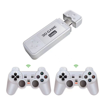 Y6/Y9 TV igračk-konзola s HDMI, 64GB, bežični kontroler (2.4G Bluetooth), 3D nostalgični stil, za dva igrača, 12+