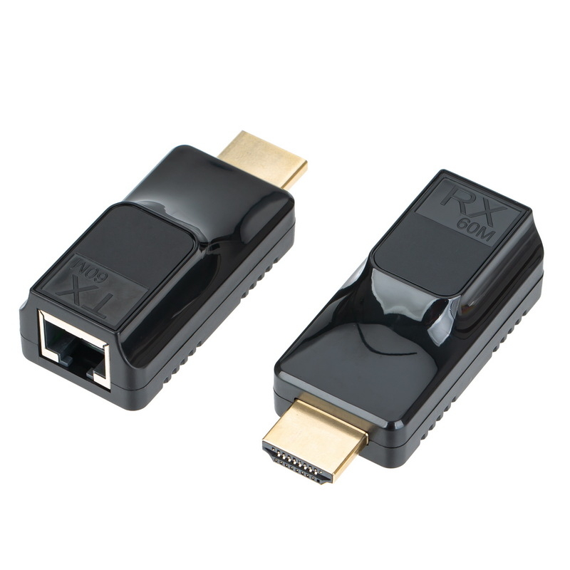 HDMI plėtiklis 60 m su RJ45 HDTV, 1920x1080 raiška, nuotolinis pažadinimas, energijos valdymas
