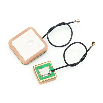 Beidou-GPS kettős sávú aktív antenna beépített kerámiamodullal, 28 dBi nyereség, 600-6000 MHz, 50 Ω, SWR ≤1.5